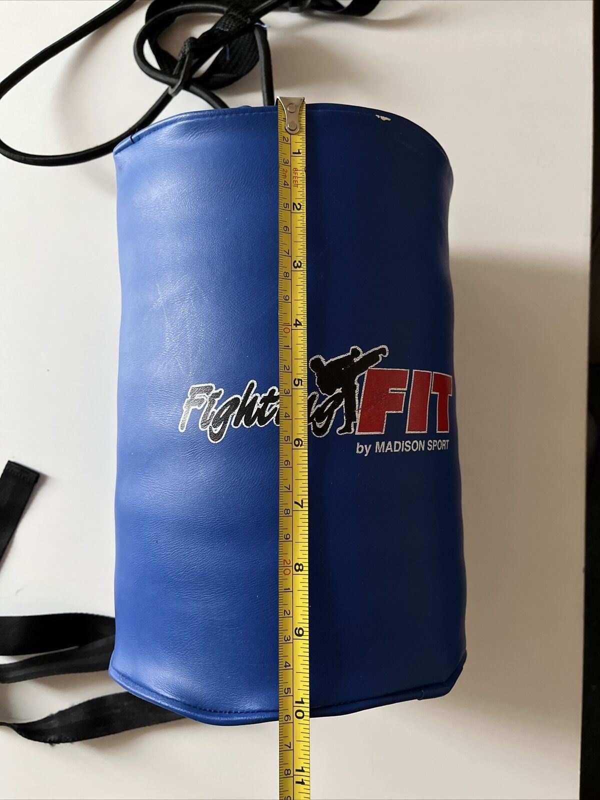 Fighting Fit Madison Sport Training Boxing Kicking Bag 26cm Hanging Ceiling