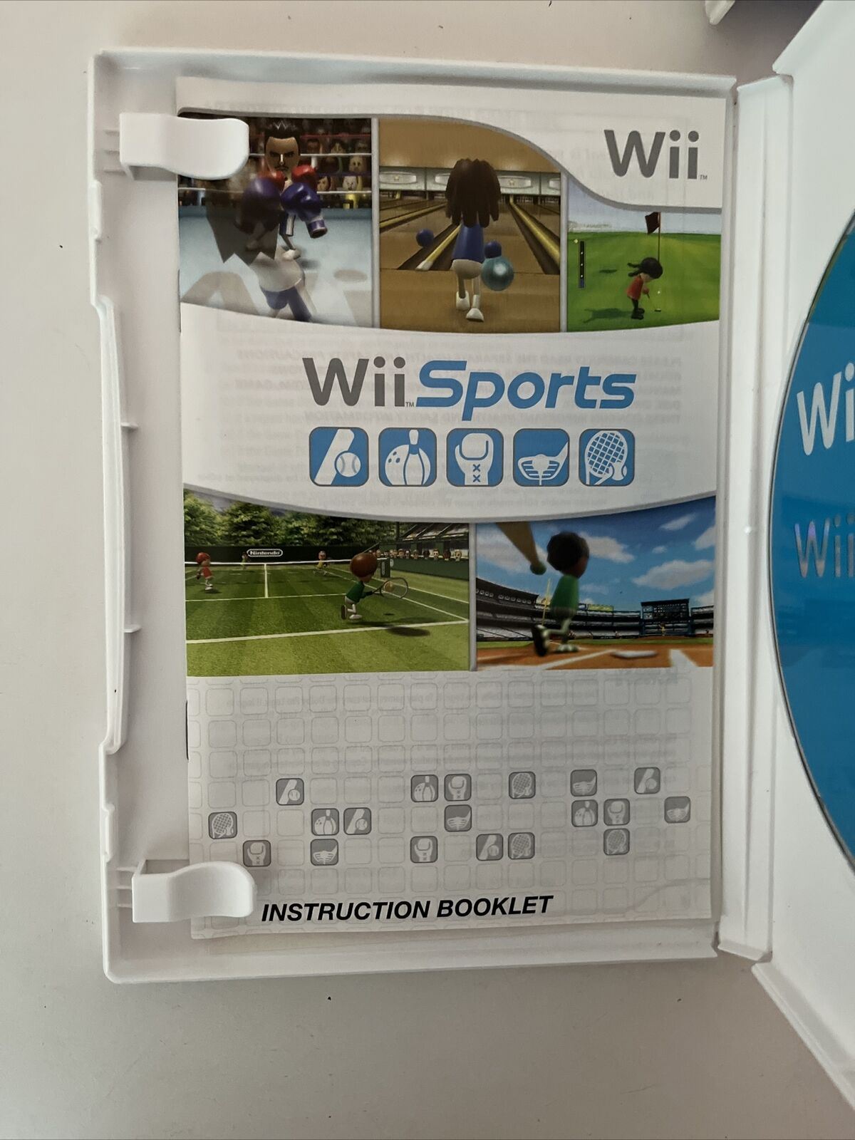 Nintendo Wii Sports Game Bundle with Accessories