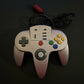 ASCII Nintendo 64 Gold Controller Wired Official Licensed with Turbo Auto-fire