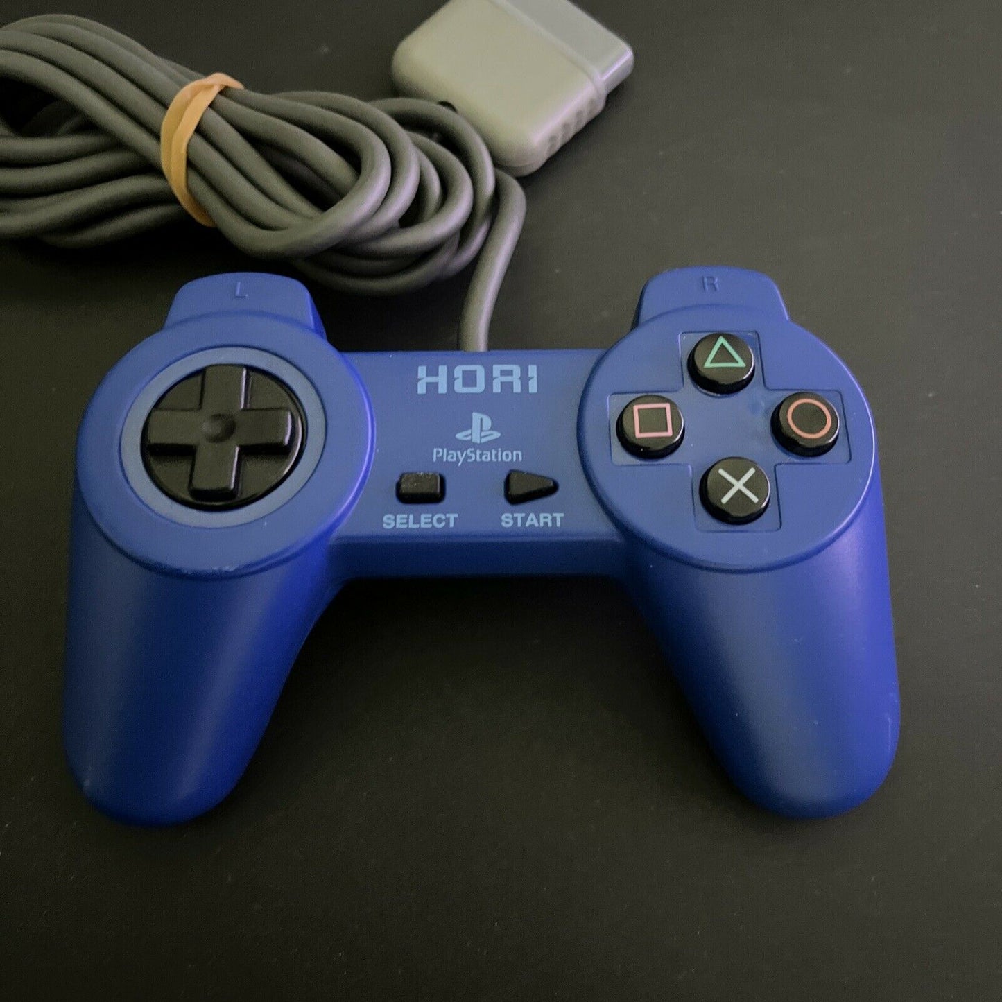 Official Sony Hori PlayStation PS1 Blue Controller SLPH 00033