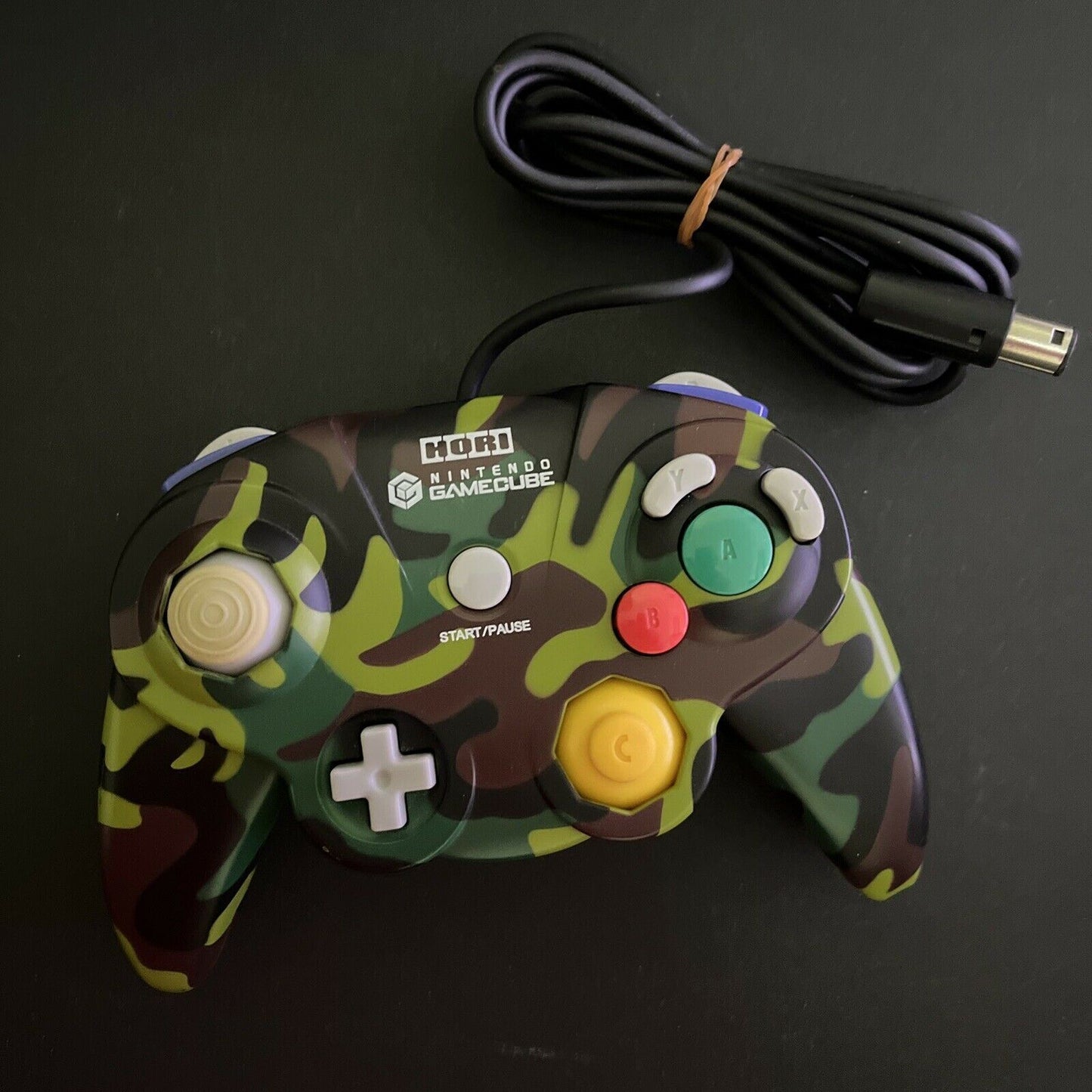 Official Nintendo HORI PAD Cube Controller GameCube Camouflage