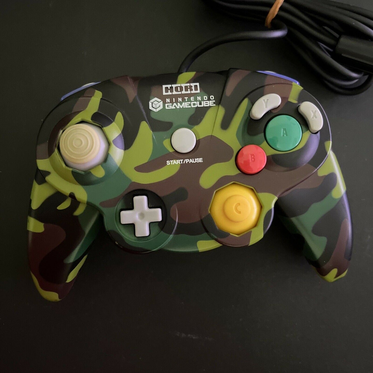 Official Nintendo HORI PAD Cube Controller GameCube Camouflage