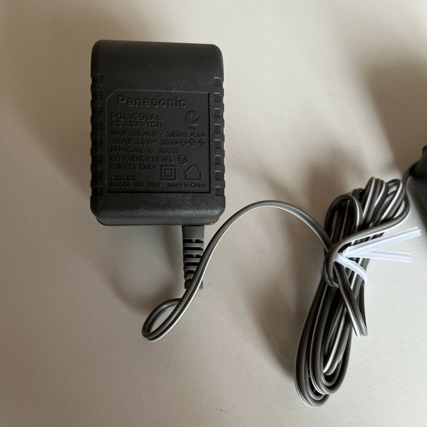 Genuine Panasonic PNLC1002ZA Extension Charger & AC Adapter PQLV209AL 6.5v