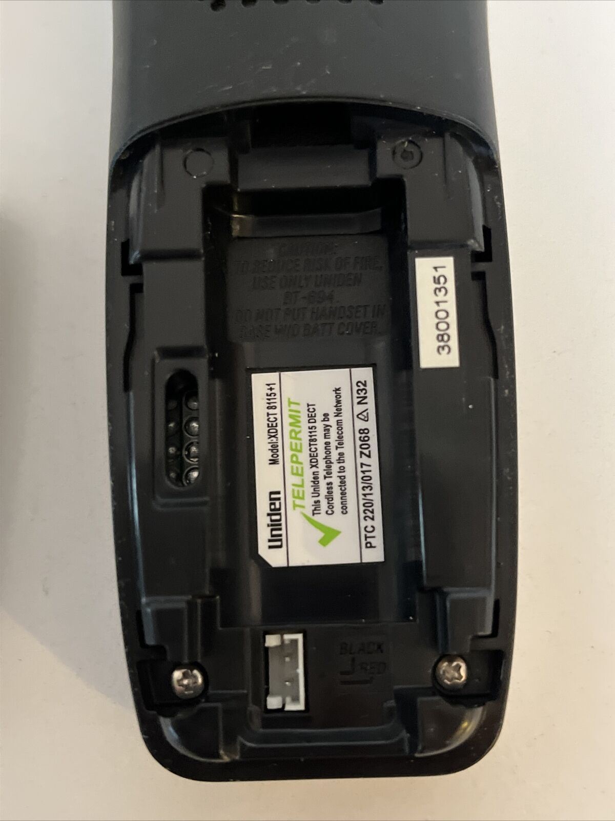 Uniden XDECT 8115 Cordless Phone Handset Only