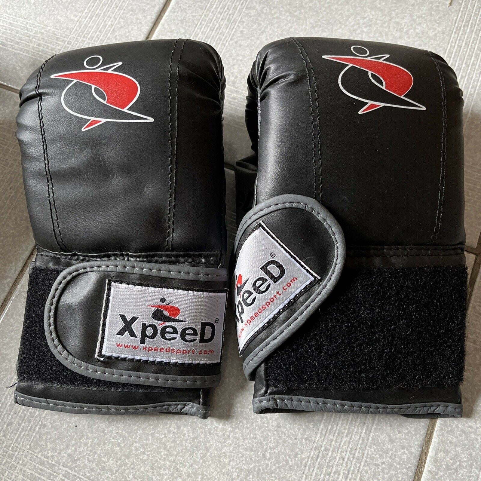 Xpeed Curled Boxing Fighting Gloves L Size Retro Unit