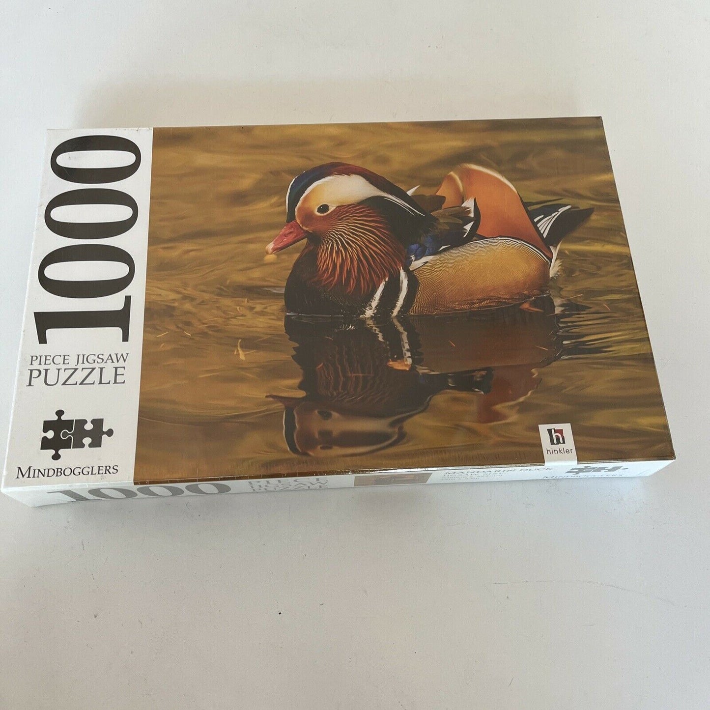 *New Sealed* Mindbogglers Mandarin Duck 1000 Piece Jigsaw Puzzle 74 x 59 cm