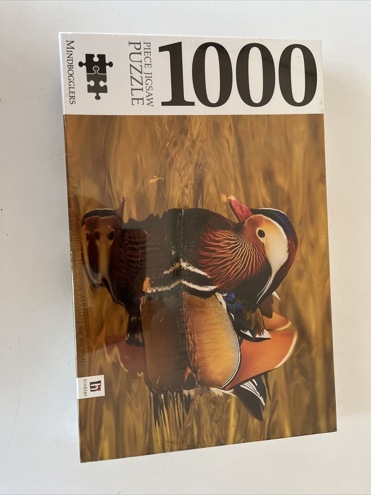 *New Sealed* Mindbogglers Mandarin Duck 1000 Piece Jigsaw Puzzle 74 x 59 cm