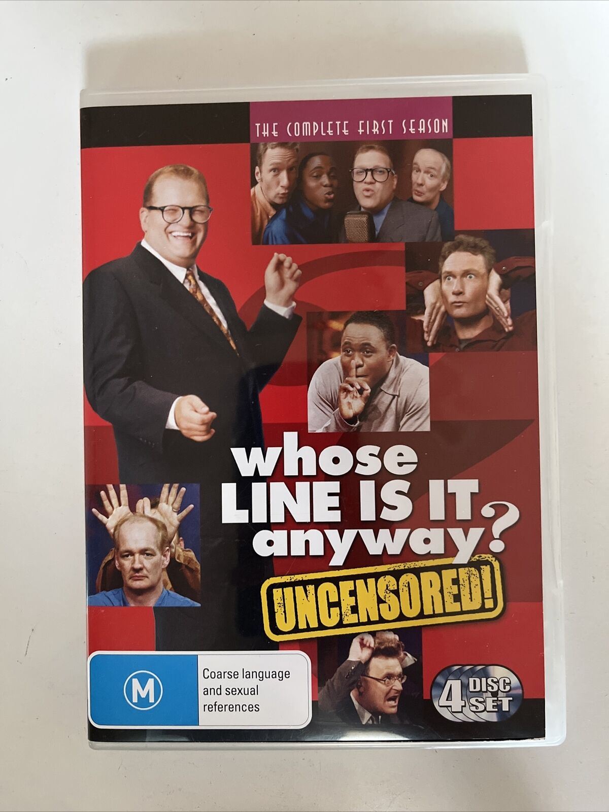 Whose Line is it Anyway? : Season 1 Uncensored (DVD, 2009) Region 4