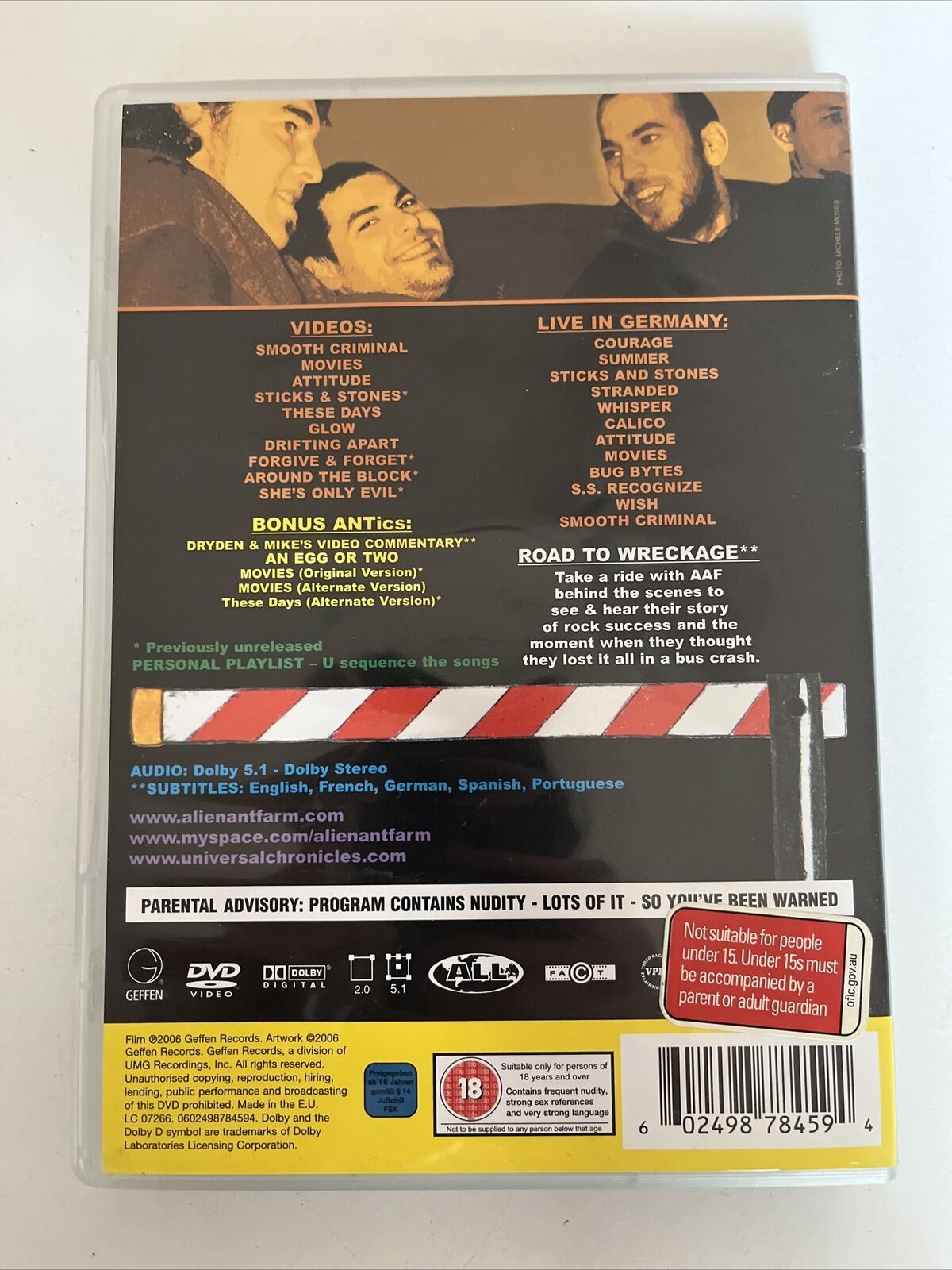 Alien Ant Farm ‎– BUSted: The Definitive DVD