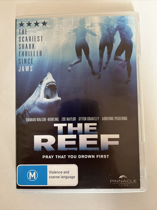 The Reef (DVD, 2010) Damian Walshe-Howling, Gyton Grantley. Thriller.  Region 4
