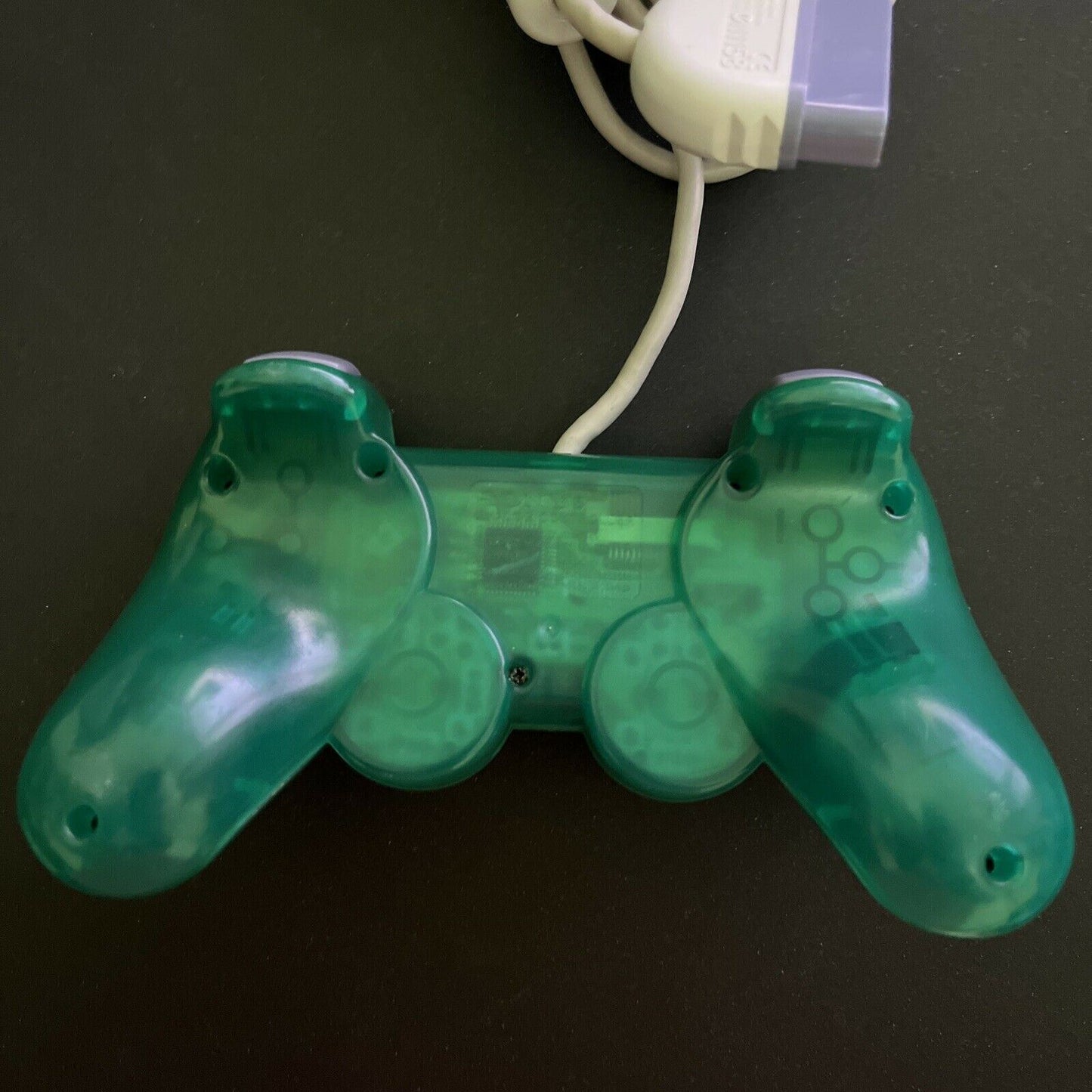 Sony Playstation PS1 PS2 Analog Controller Transparent Green SCPH-110