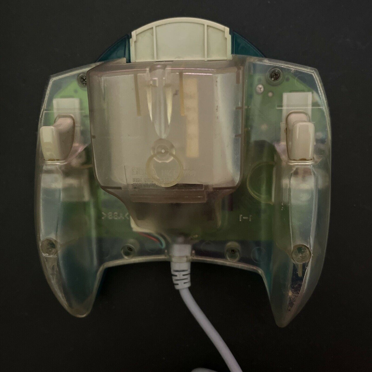 Sega Dreamcast Controller & VMU Memory Card HKT-7700 Transparent Green HKT-7000