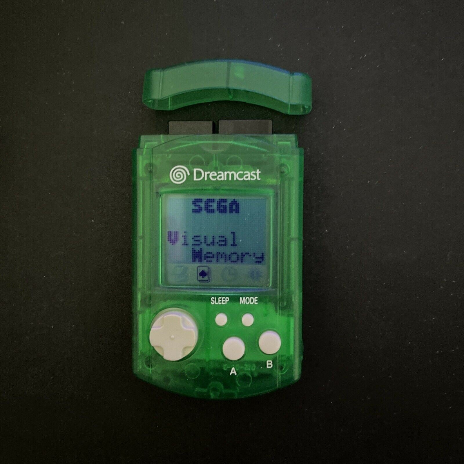 Sega Dreamcast Controller & VMU Memory Card HKT-7700