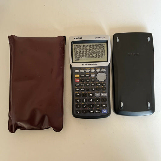 Casio fx-9860G AU Scientific Graphing Calculator - Tested and working