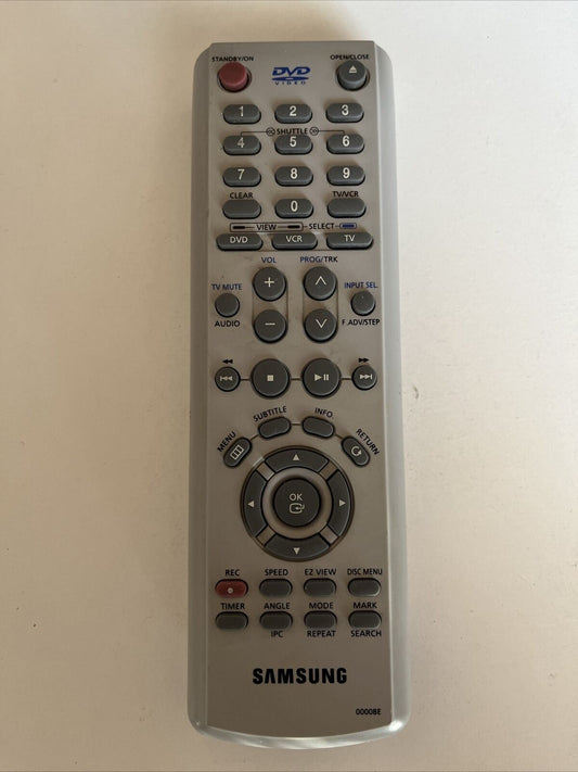 Genuine Samsung 00008E Remote Control (No Battery Lid)