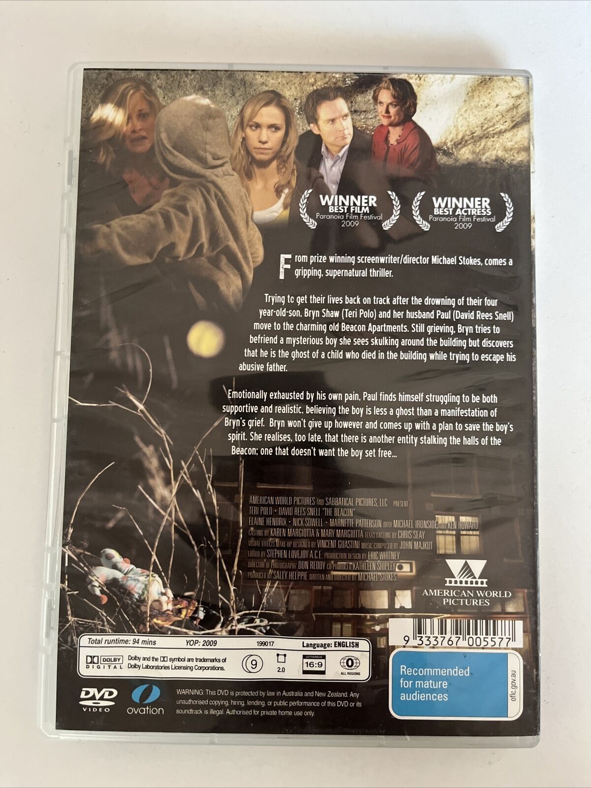 The Beacon (DVD, 2009) Teri Polo, David Rees Snell, Elaine Hendrix. All Regions