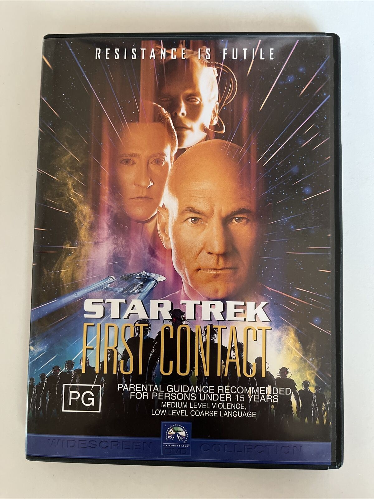 Star Trek - First Contact (DVD, 1996) Patrick Stewart. Region 4
