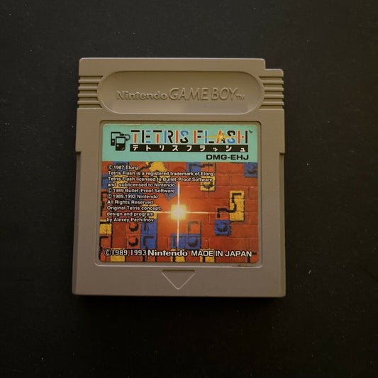 Tetris Flash (Tetris 2) - Nintendo Gameboy GB Japan DMG-EHJ