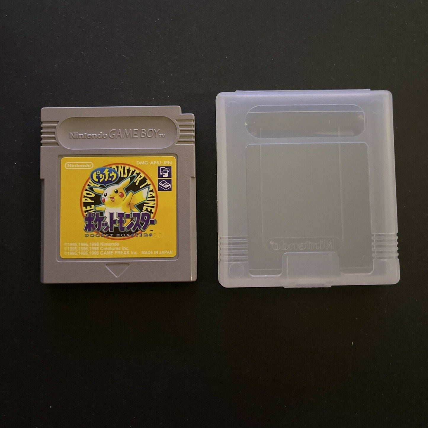 Pokemon Pikachu Yellow - Nintendo Gameboy GB Japan DMG-APSJ-JPN