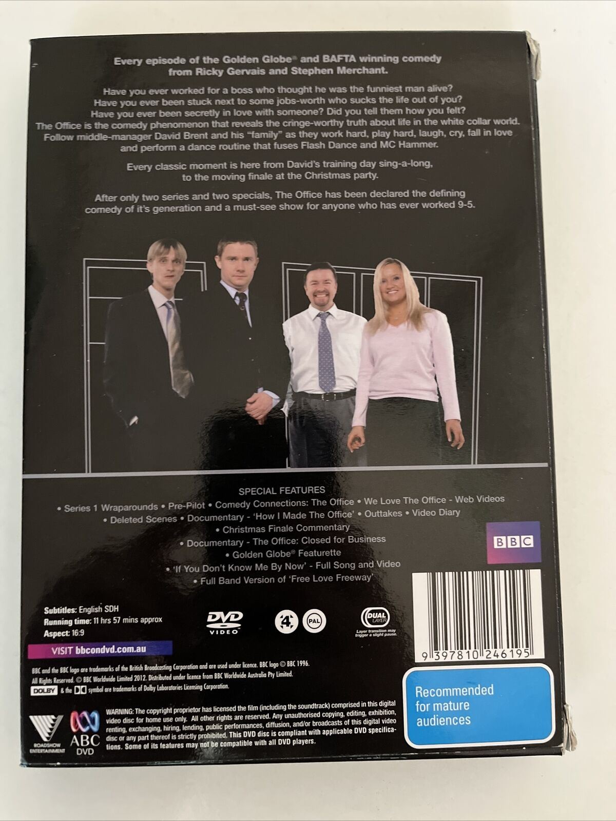 The Office UK Complete Series - Special Edition (DVD) Ricky Gervais. Region 4