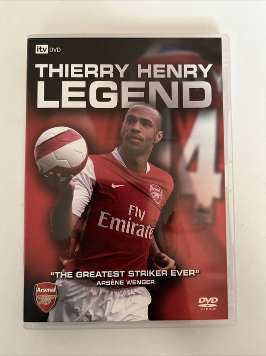 Thierry Henry: Legend (DVD, 2008) All the Goals! Region Free