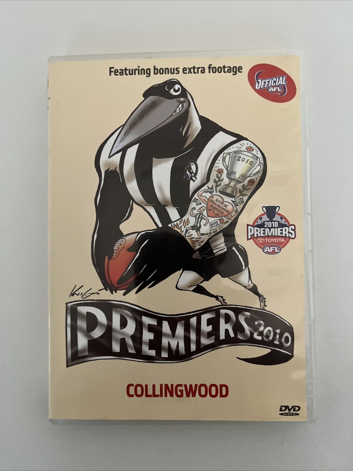 AFL Collingwood Premiers 2010 (DVD) Football Magpies