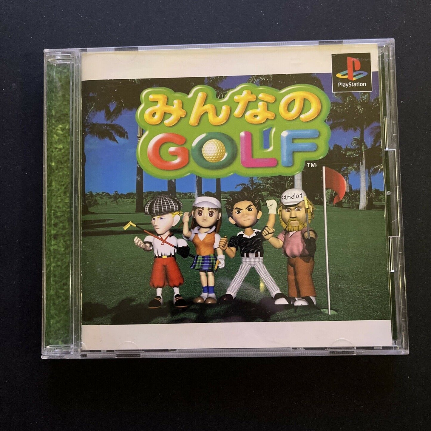 Hot Shots Golf 1 Minna no Golf - PlayStation PS1 NTSC-J Japan Game