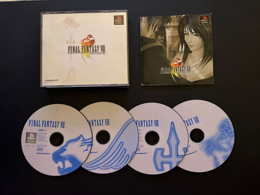 Final Fantasy VIII 8 -  Sony PlayStation PS1 NTSC-J Japan Square RPG Game FF8