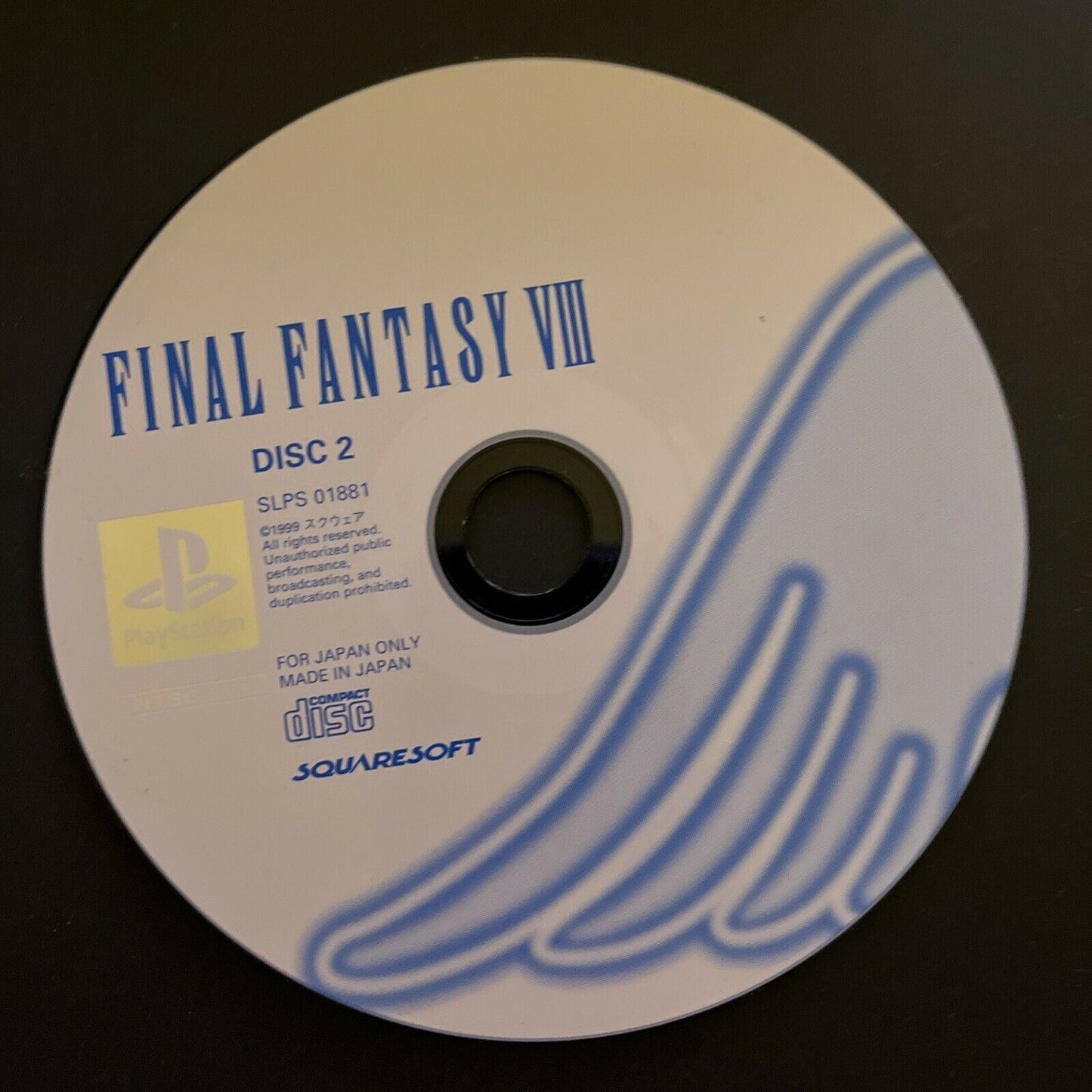 Final Fantasy VIII 8 -  Sony PlayStation PS1 NTSC-J Japan Square RPG Game FF8