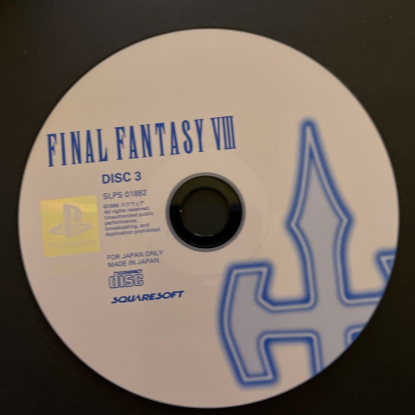 Final Fantasy VIII 8 -  Sony PlayStation PS1 NTSC-J Japan Square RPG Game FF8