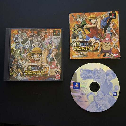 One Piece: Grand Battle 2 - Playstation PS1 NTSC-J Japan Fighting Game