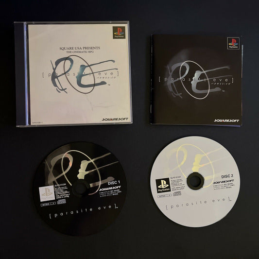 Parasite Eve 1 - PlayStation PS1 NTSC-J Japan 2-Disc Survival Horror Square Game