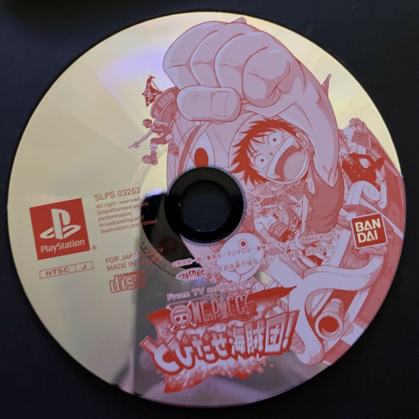 One Piece: Tobidase Kaizokudan! - PlayStation PS1 JAPAN NTSC-J Game