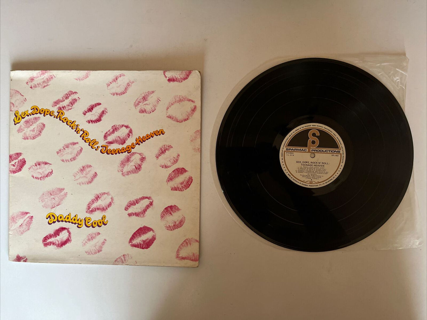 Daddy Cool - Sex, Dope, Rock'n'roll: Teenage Heaven Vinyl 1972 Record LP