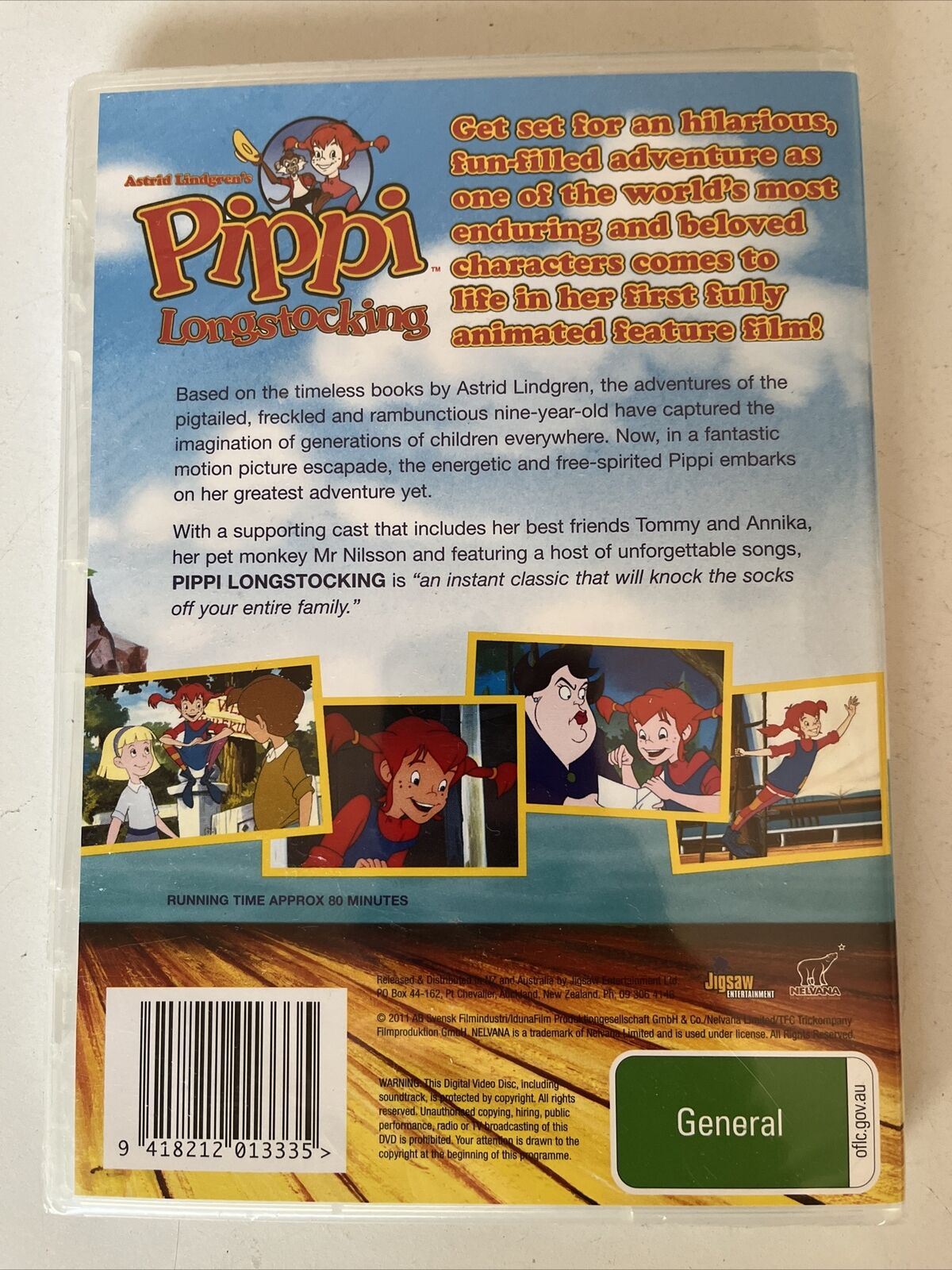 *New Sealed* Pippi Longstocking (DVD)