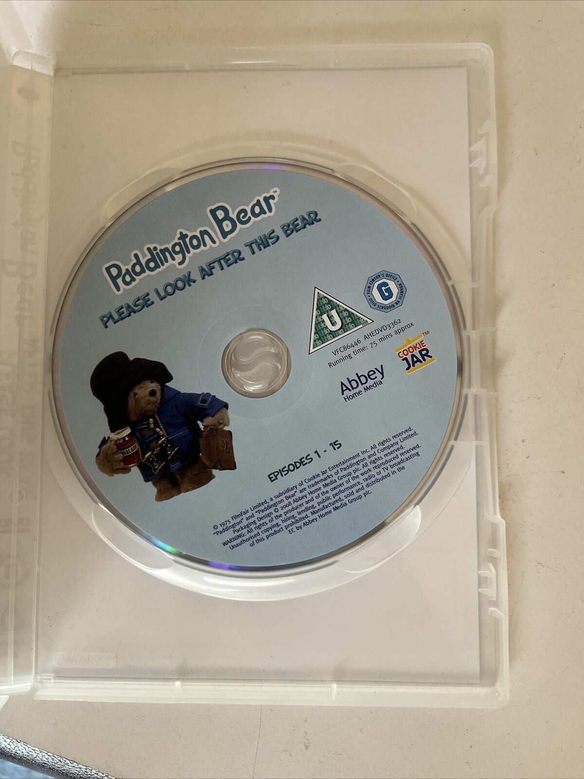 Paddington Bear (DVD, 1976) Animation Episodes 1-58 plus Specials. Region 2