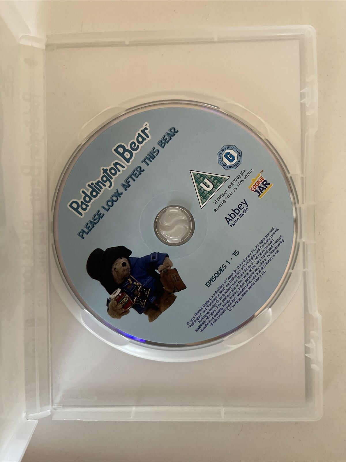 Paddington Bear (DVD, 1976) Animation Episodes 1-58 plus Specials. Region 2