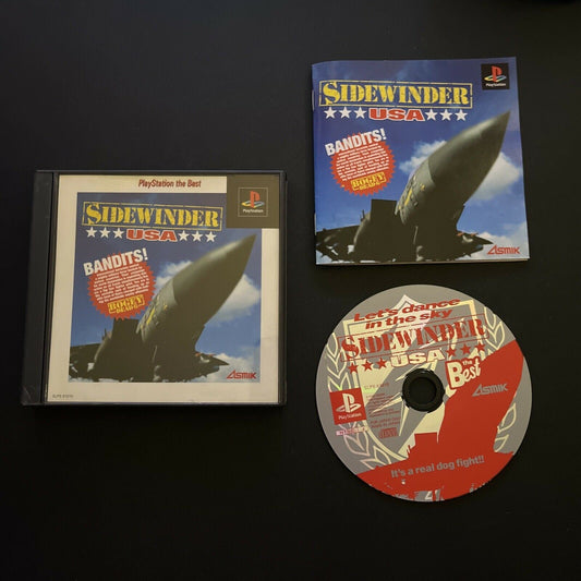 Sidewinder USA - PlayStation PS1 NTSC-J Japan Game