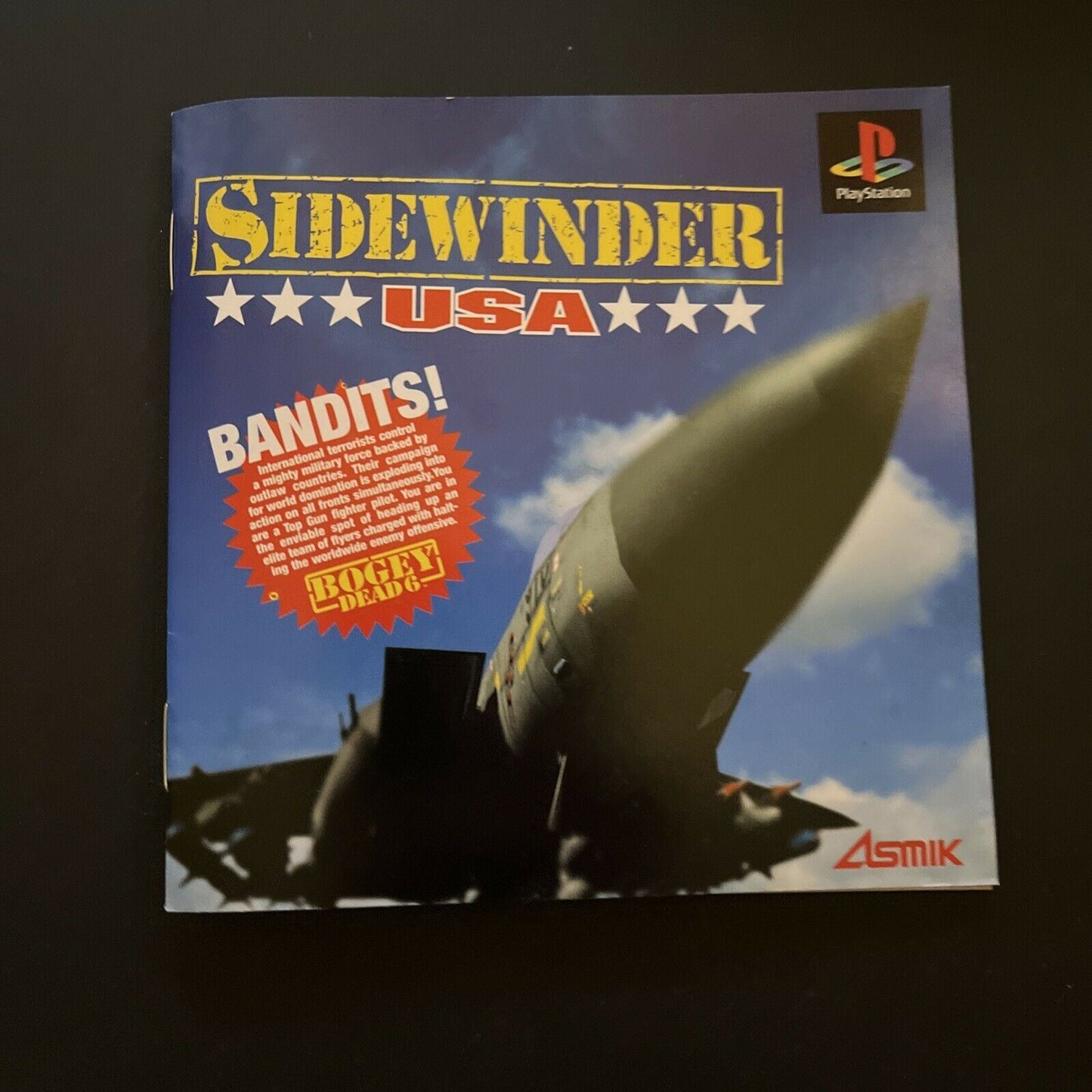 Sidewinder USA - PlayStation PS1 NTSC-J Japan Game