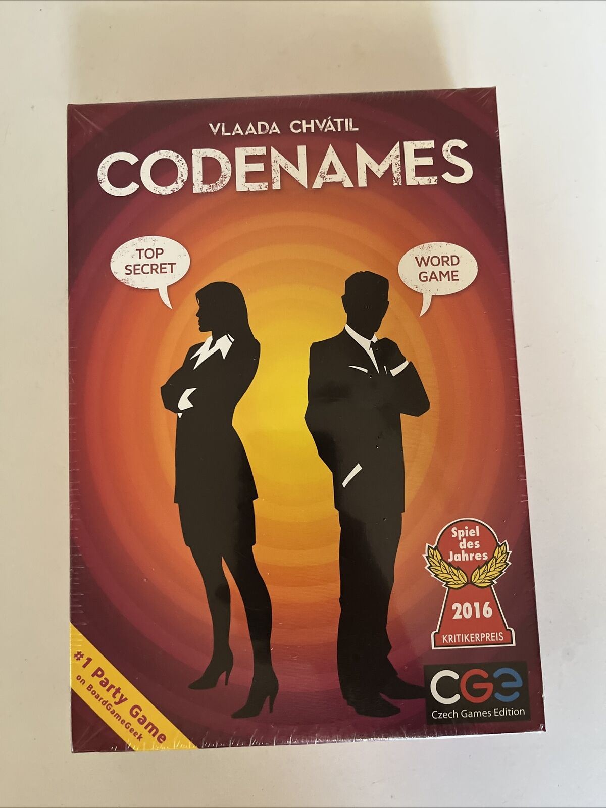 *New Sealed* Czech Games Codenames Spymaster Board Game