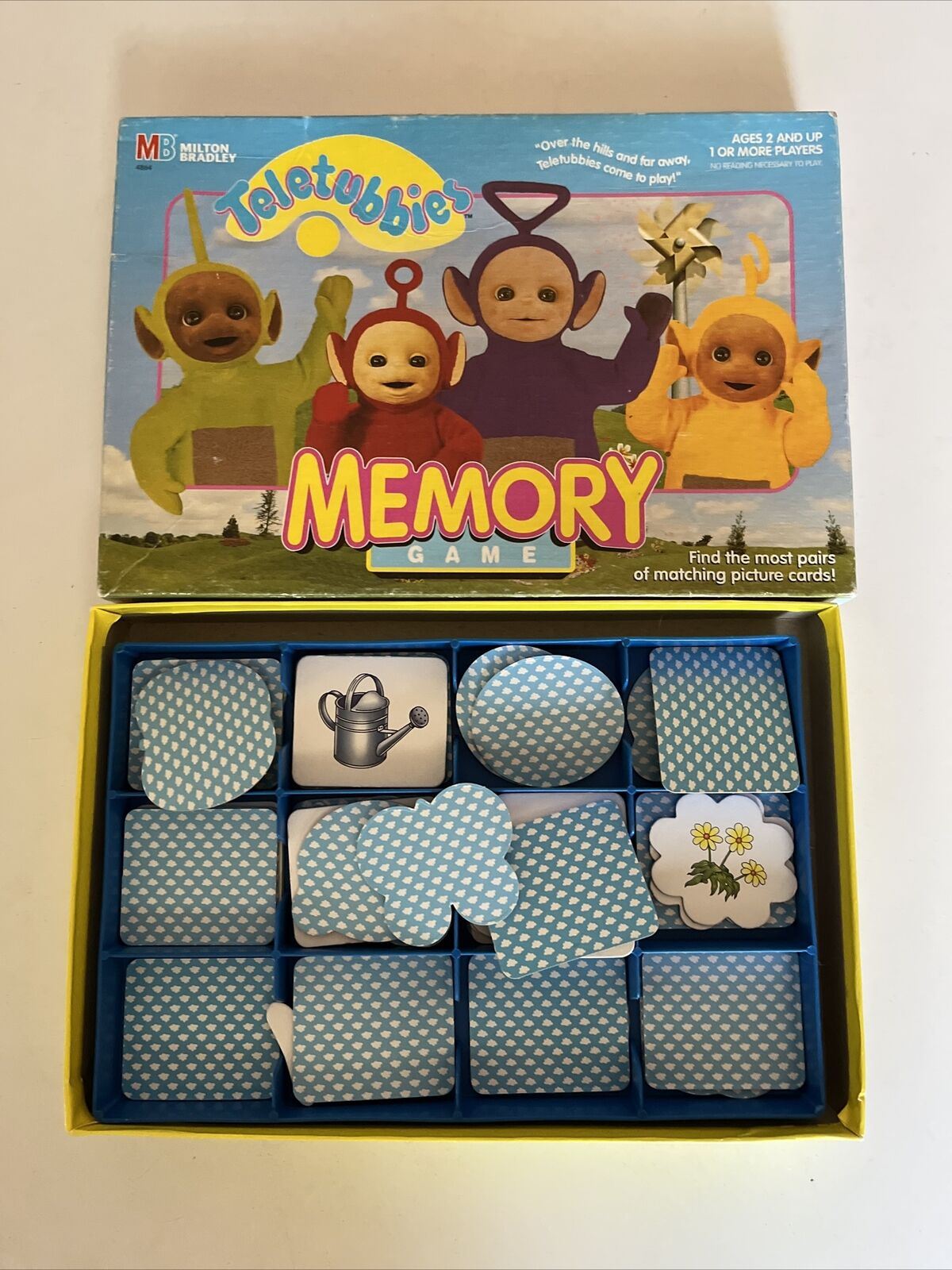 Vintage Teletubbies Memory Card Game 1998 Complete Matching Milton Bradley