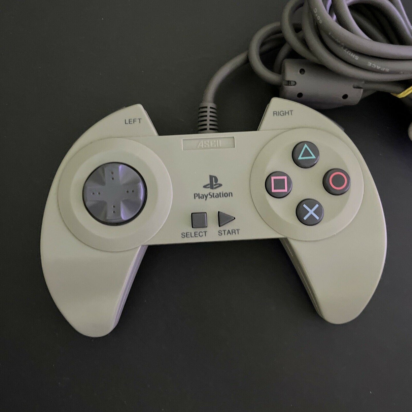 Sony PlayStation PS1 ASCII Controller ASC-0506J Fighting Ergonomic Gamepad