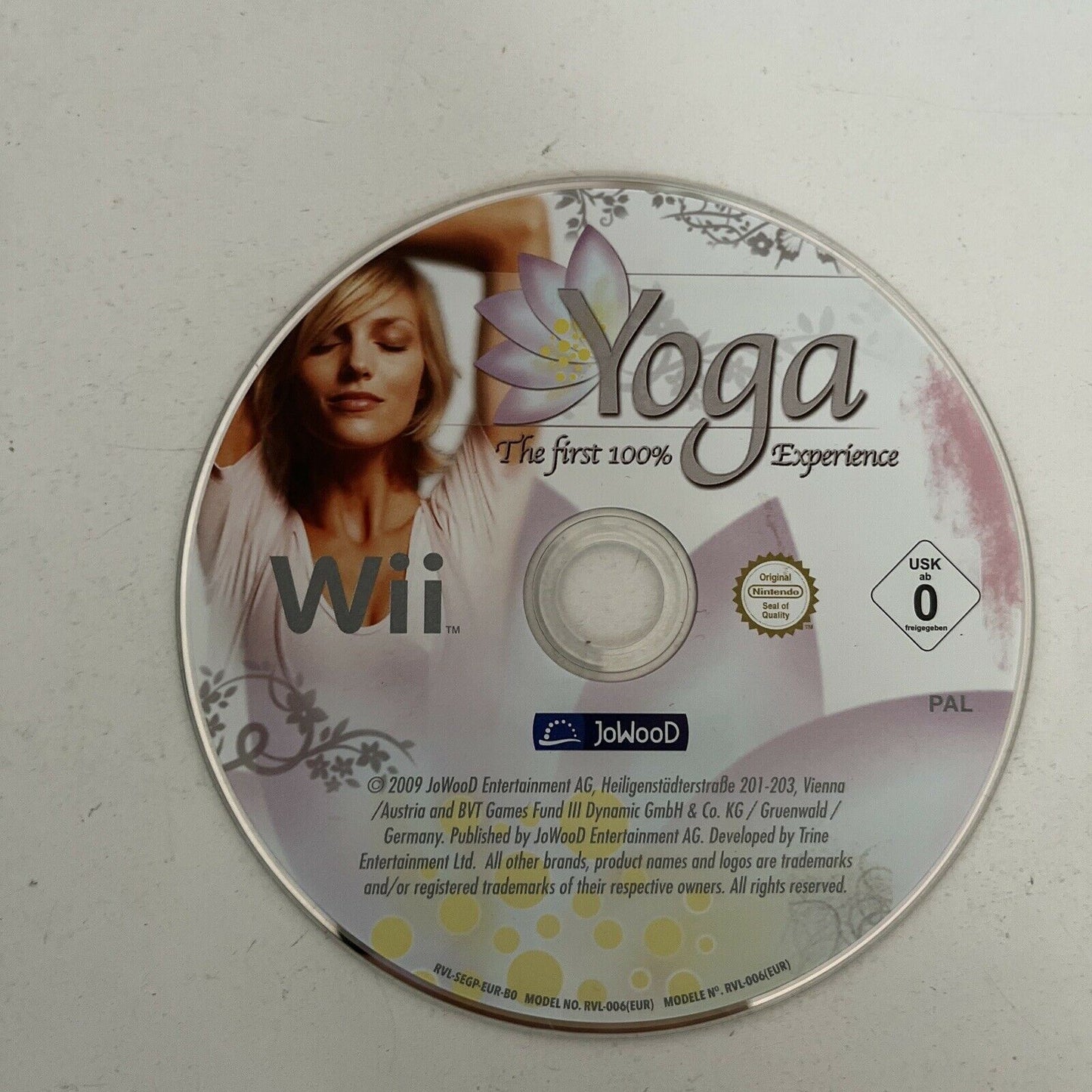 Yoga - Nintendo Wii PAL Customise & Monitor your Yoga Plan & Exercises w/ Guide