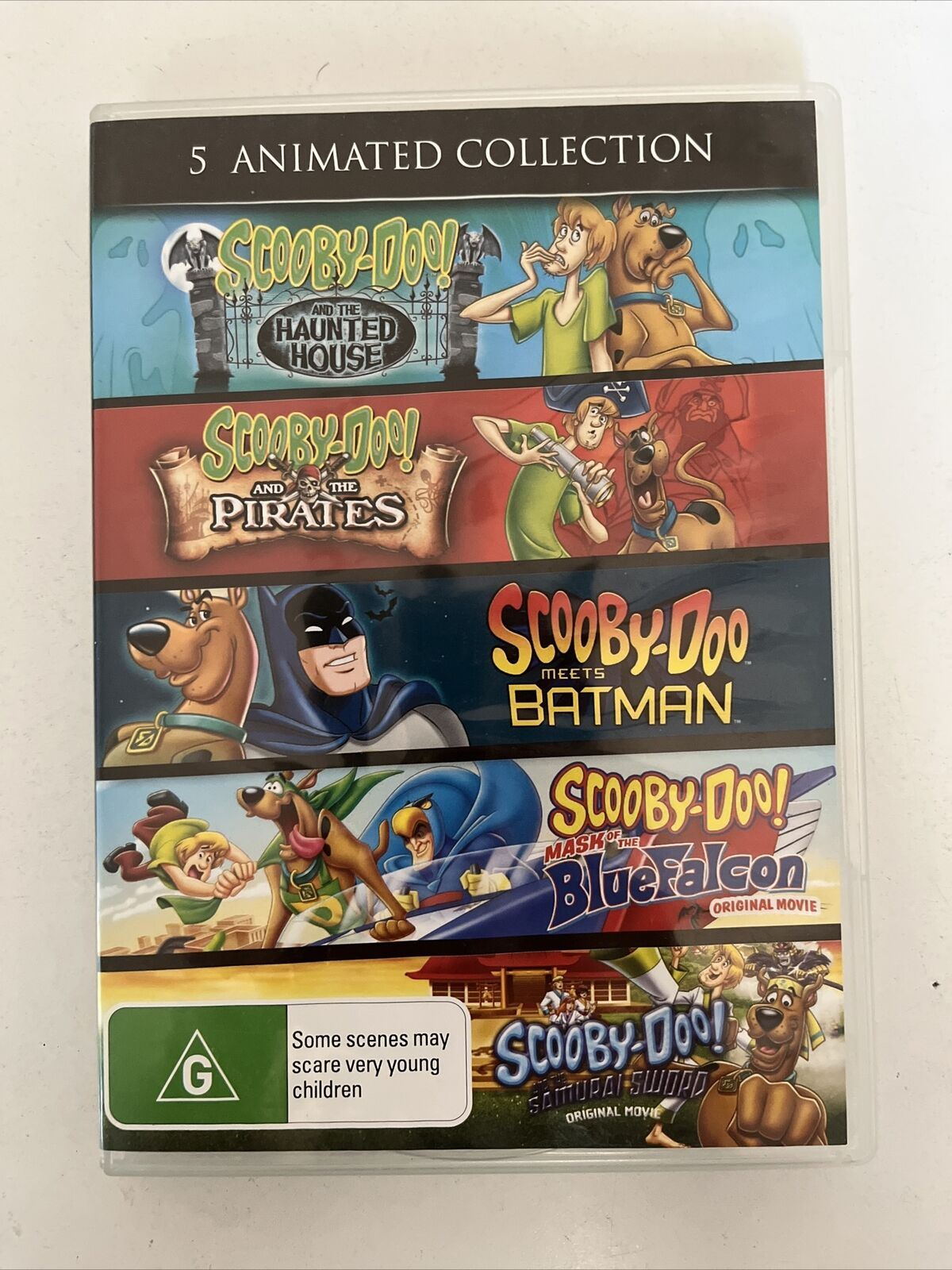 Scooby-Doo 5 Movie DVD: Haunted House / The Pirates / Meets Batman / Mask of..
