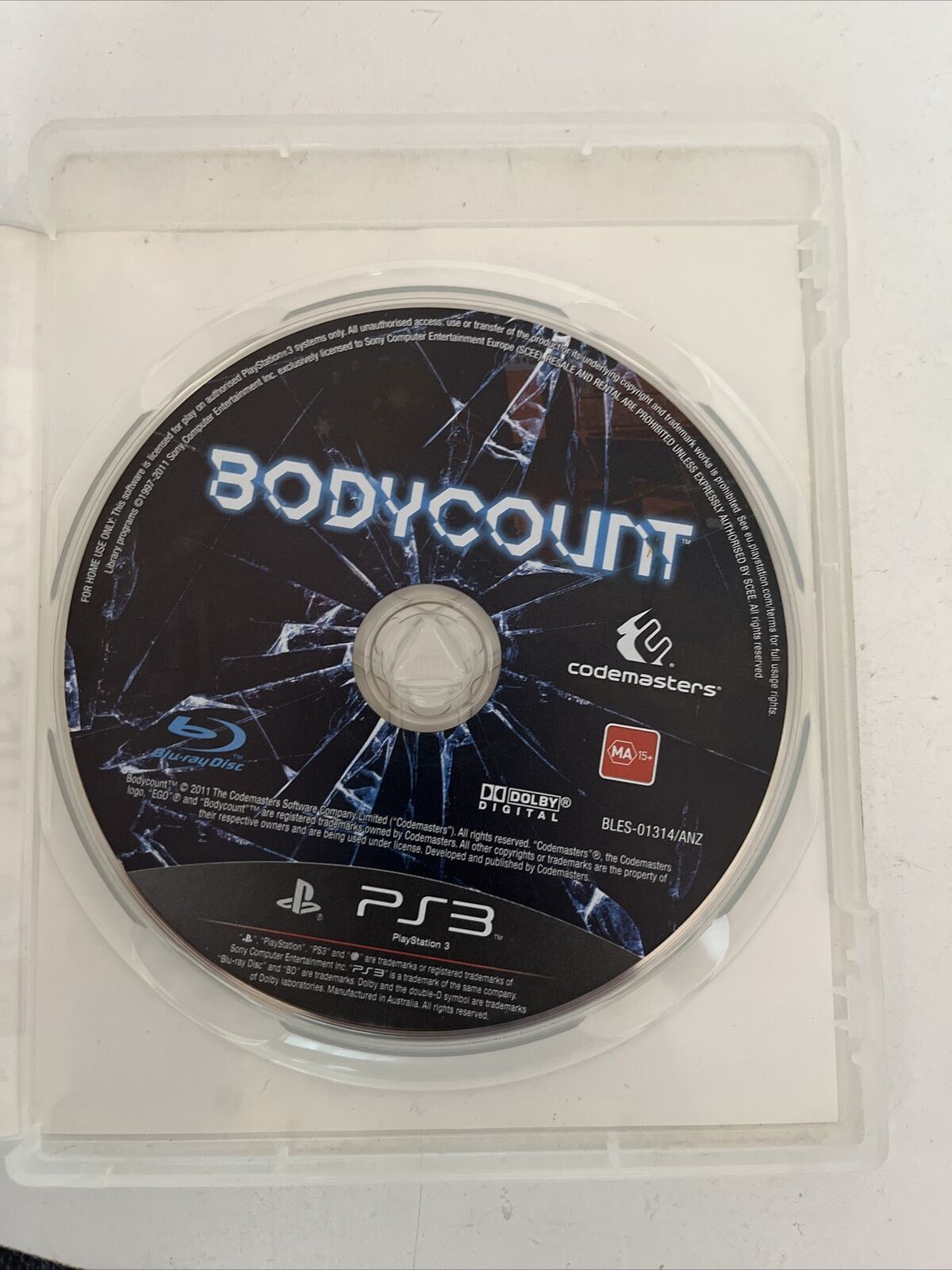 Bodycount - Sony PlayStation 3 PS3 Shooter FPS Game