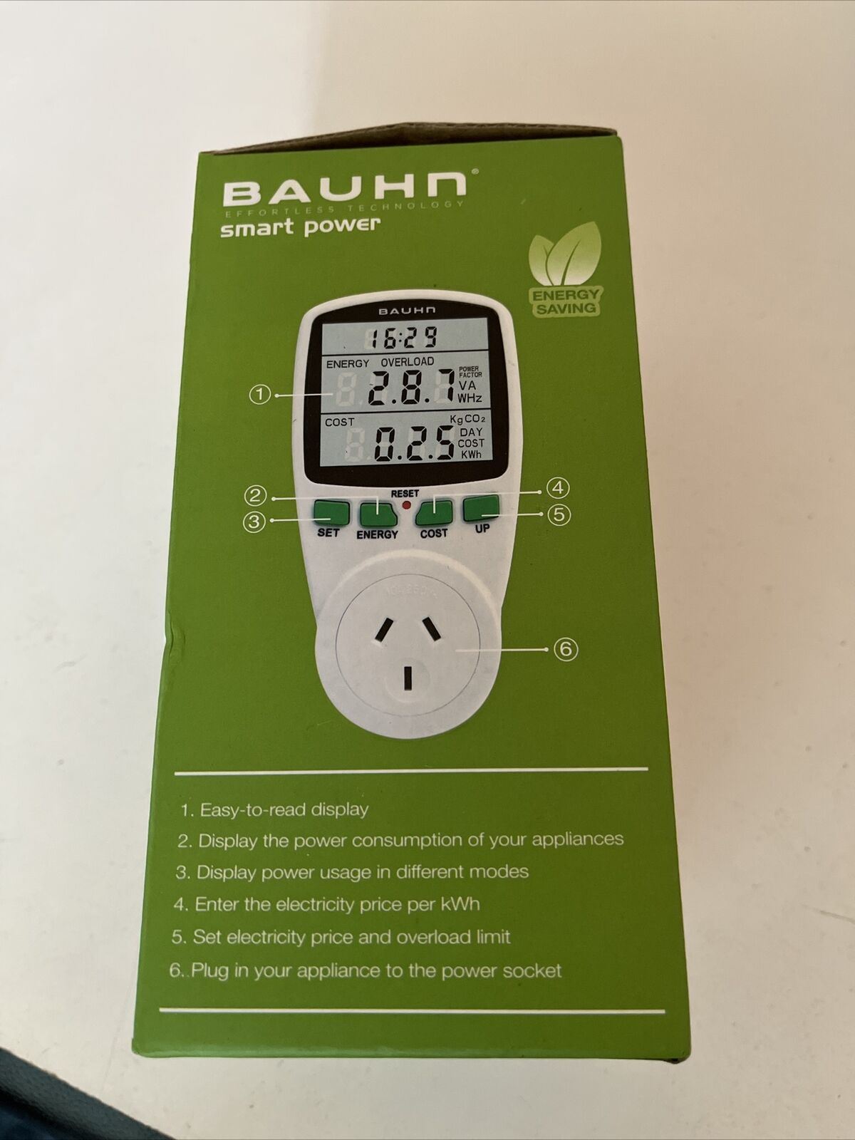 Bauhn Power Meter Electricity Usage Monitor