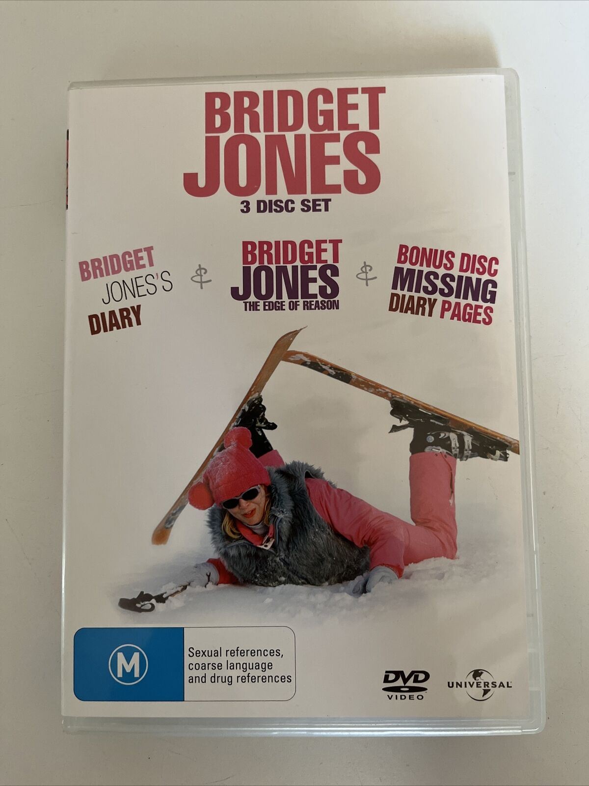 Bridget Jones's Diary / Bridget Jones: The Edge Of Reason (DVD, 3-Disc) Region 4
