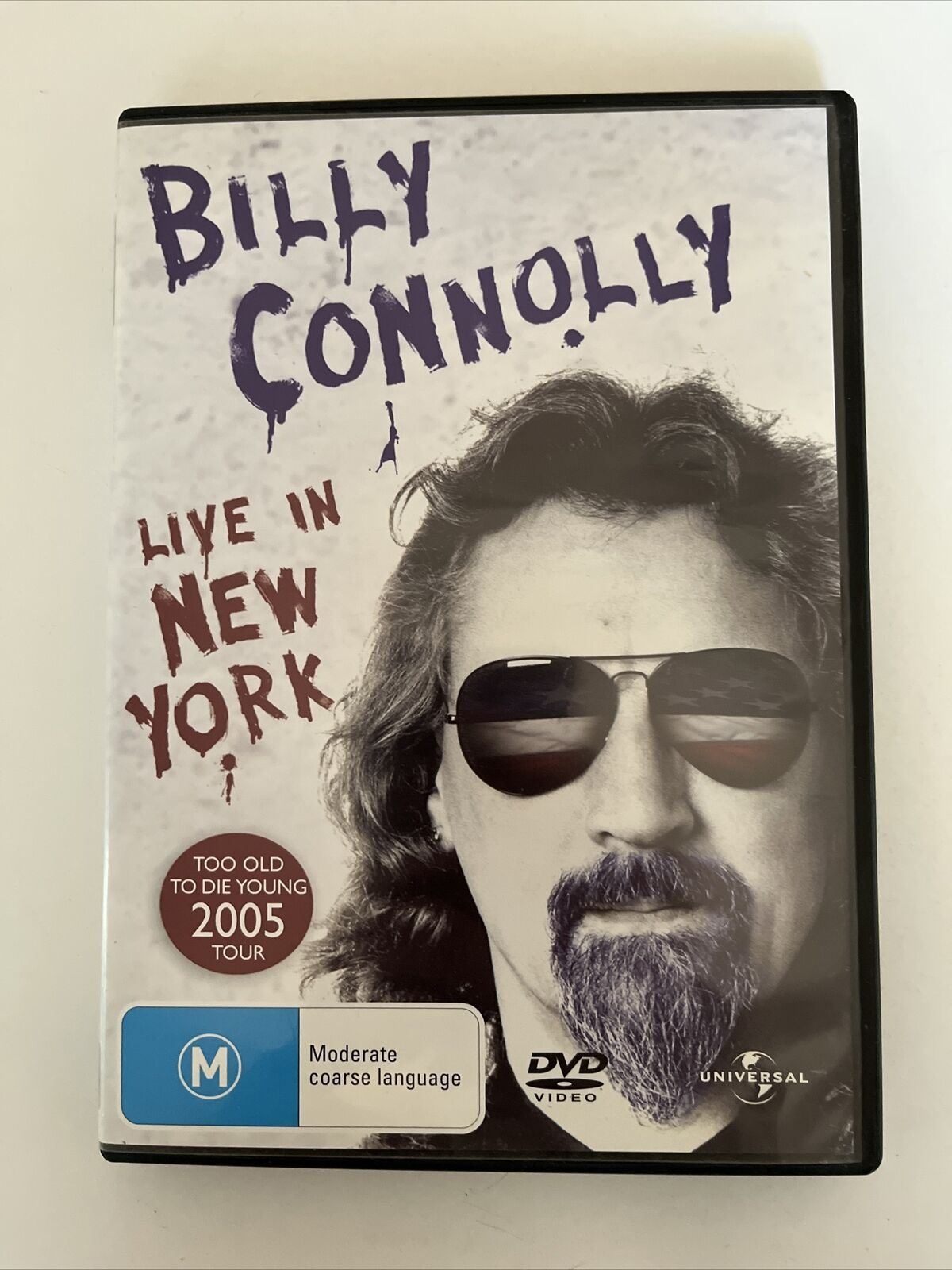 Billy Connolly - Live In New York (DVD, 2006) Region 4
