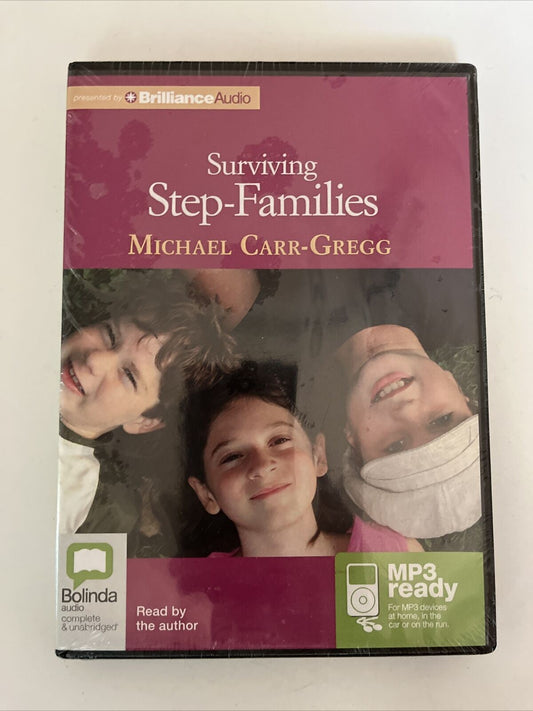 *New Sealed* Surviving Step-Families by Michel Carr-Gregg Audio Book