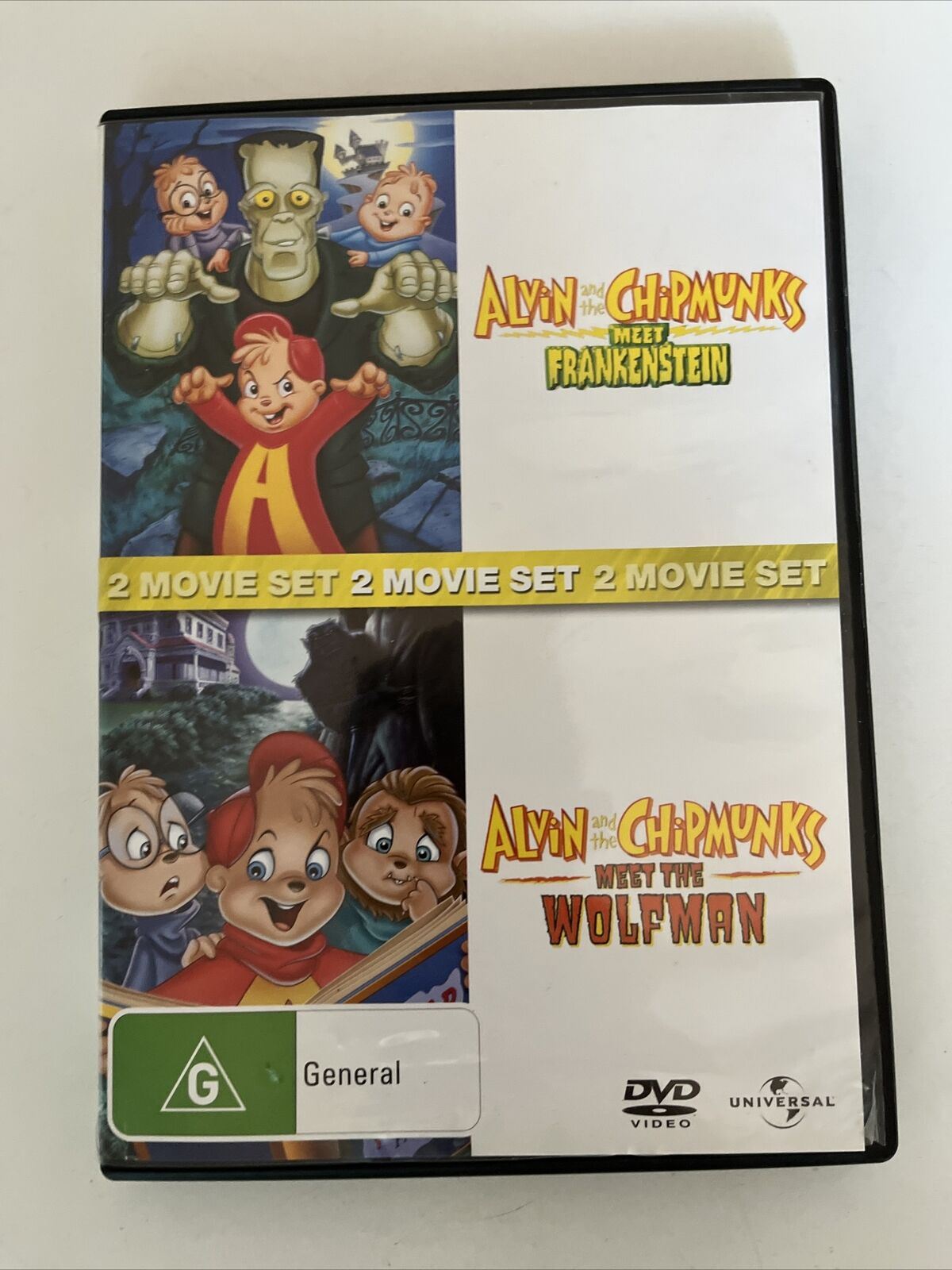 Alvin and the Chipmunks: Meet Frankenstein & Meet the Wolfman (DVD) Region 4